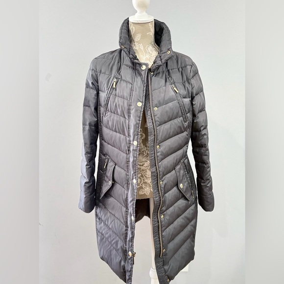 Michael Kors Jackets & Blazers - Michael Kors Charcoal Puffer Coat
